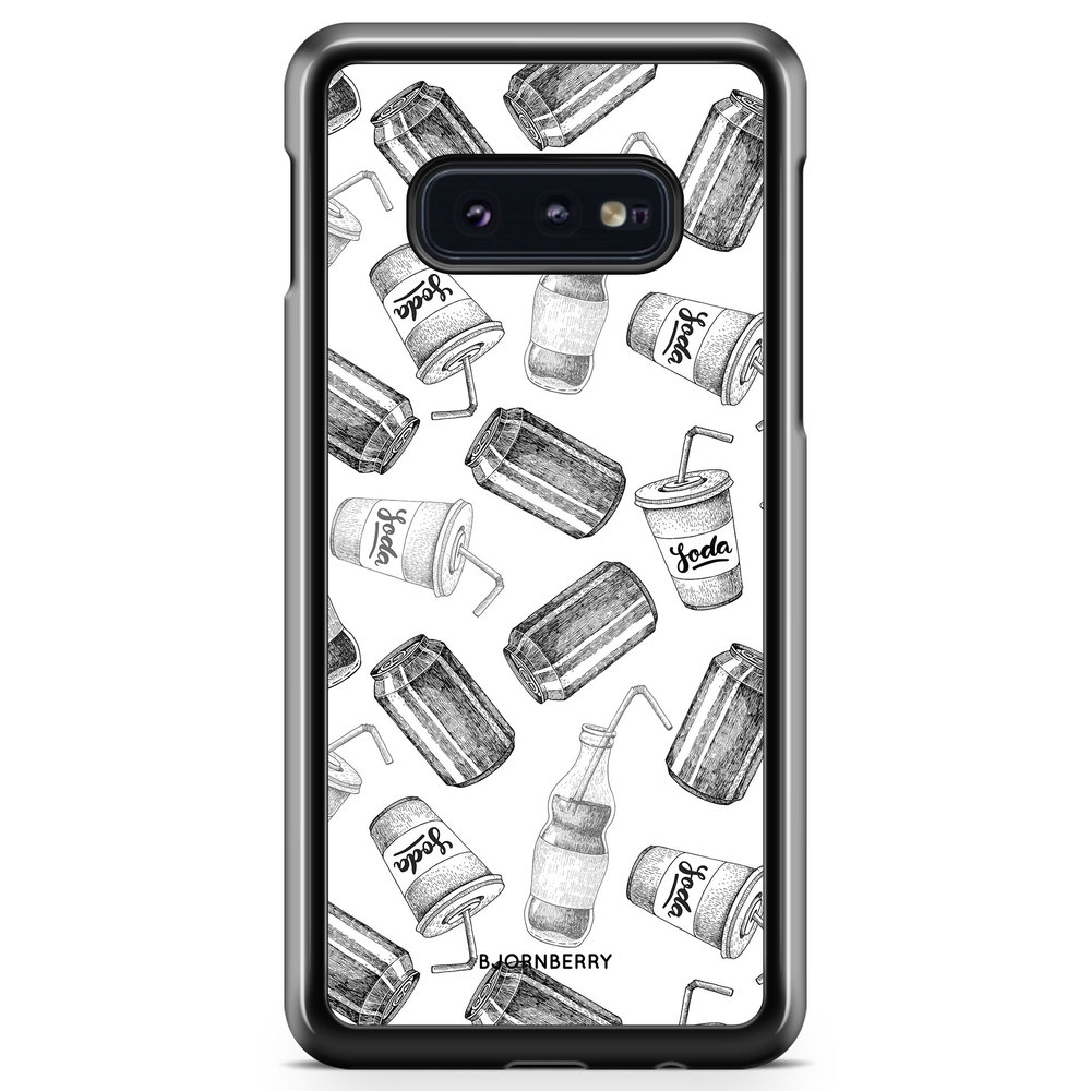 Samsung Galaxy S10e Case - Soda Black & White