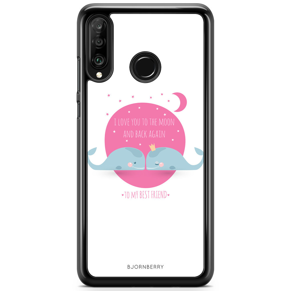 Huawei P30 Lite Case - Love You To The Moon