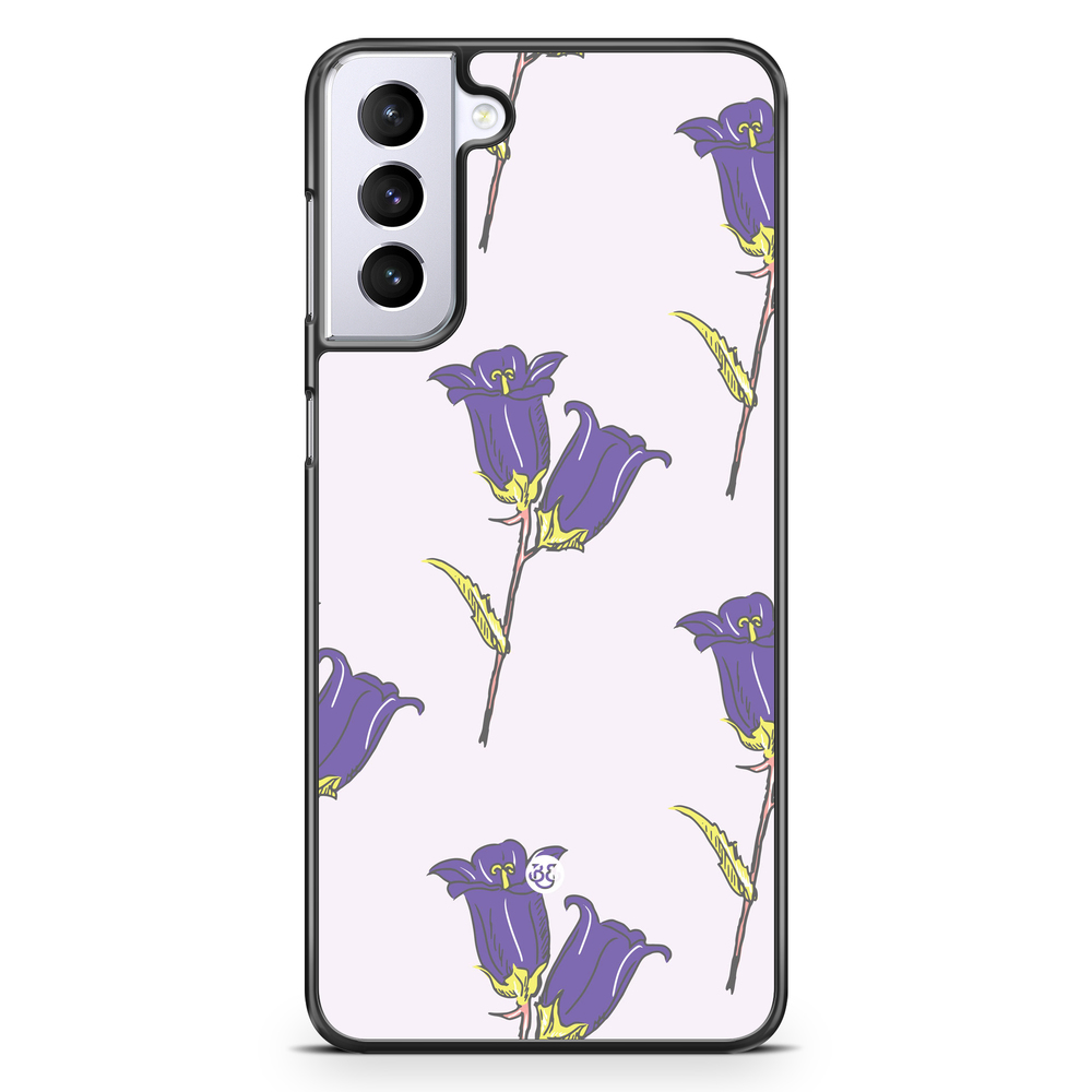 Samsung Galaxy S21 Plus Case - Wild Purple Flowers