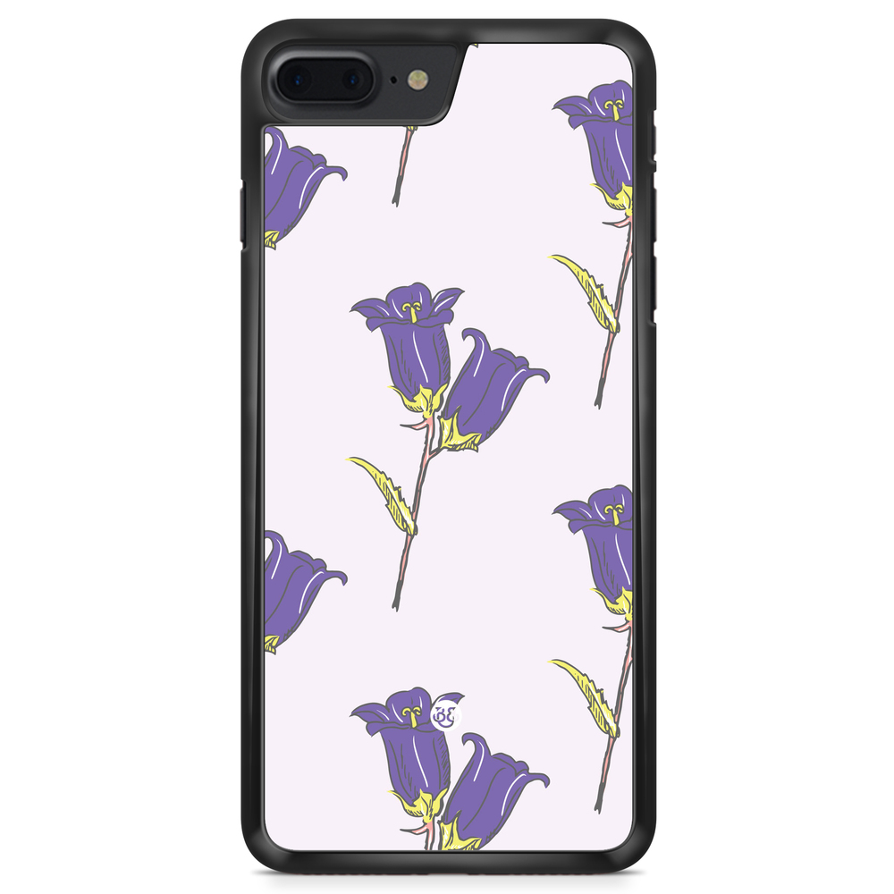 iPhone 8 Plus Case - Wild Purple Flowers