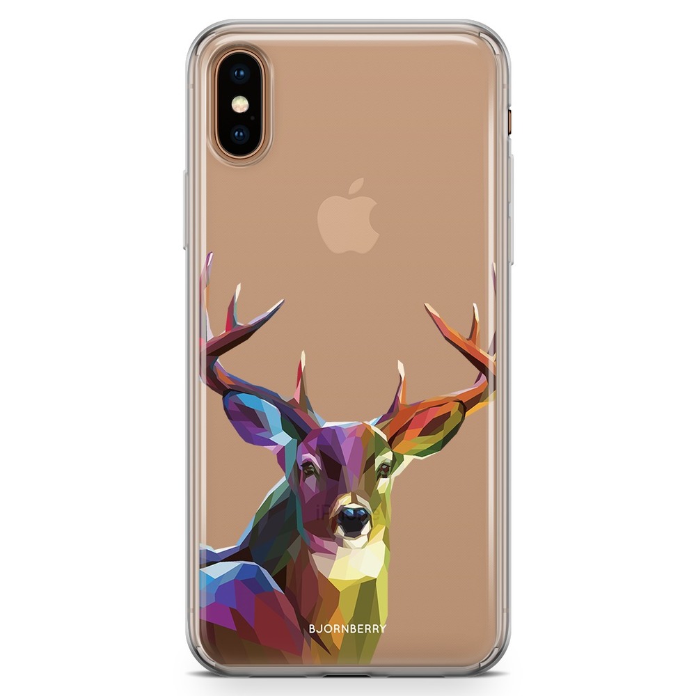 iPhone Xs Max Fashion Case - Colorful Deer