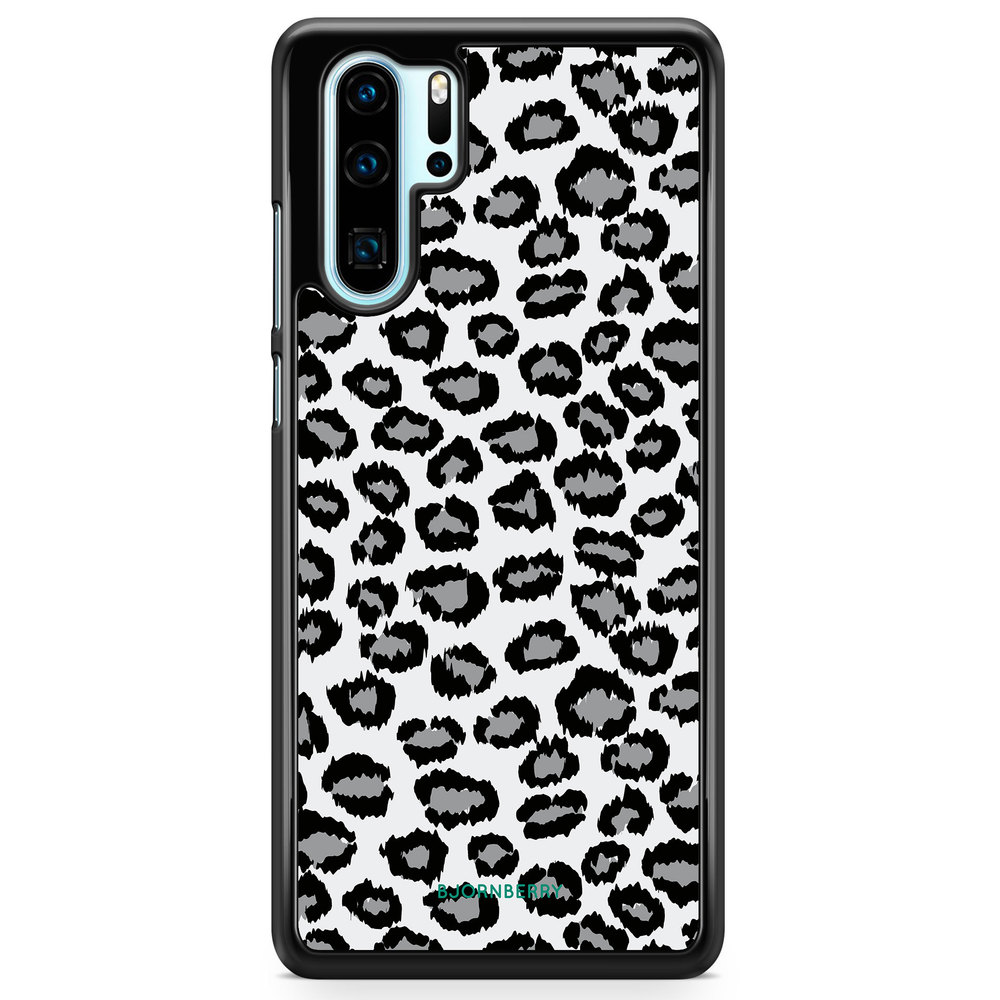 Huawei P30 Pro Case - Gray Leopard