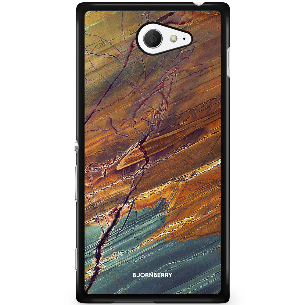 Sony Xperia M2 Aqua Case - Marble Stone