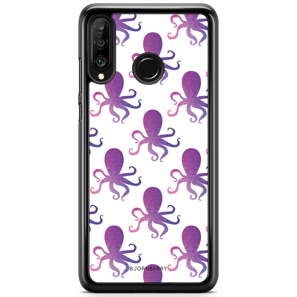 Huawei P30 Lite Case - Octopus Pattern