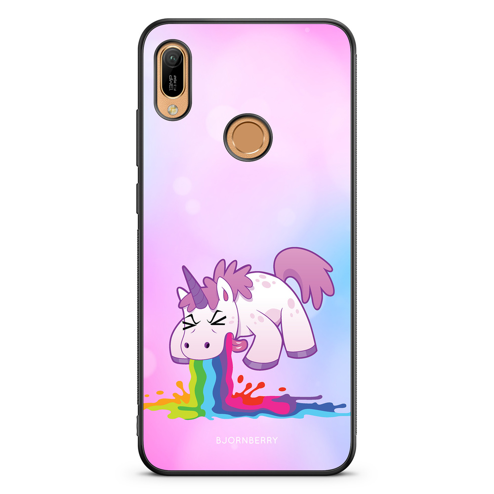 Huawei Y6 2019 Case - Puking Unicorn
