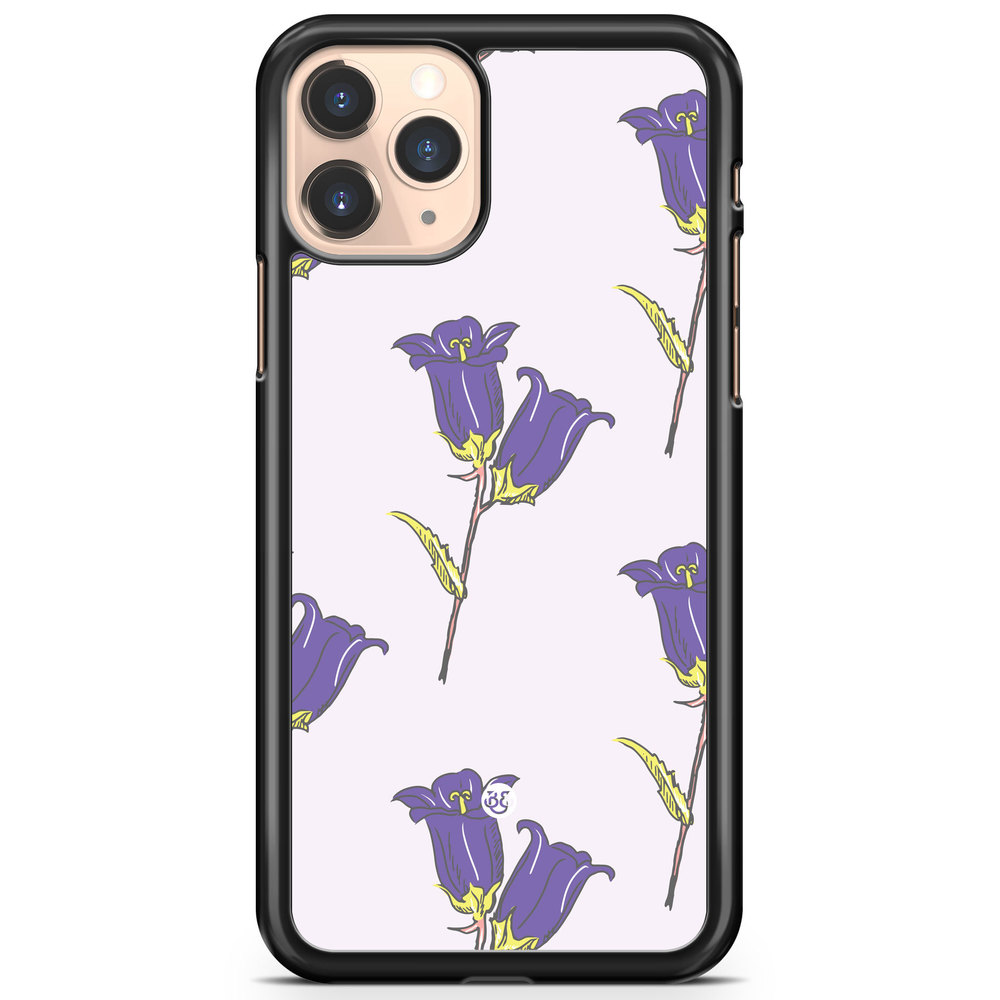 iPhone 11 Pro Max Case - Wild Purple Flowers