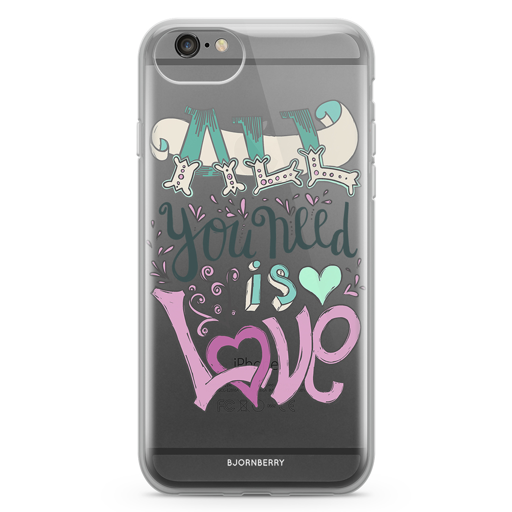iPhone 6/6s Fashion Skal - All You Need Is Love