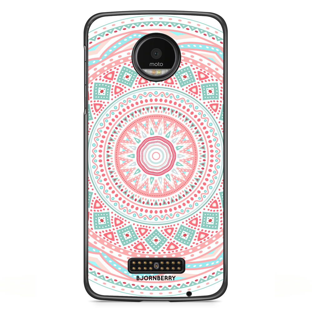 Moto Z2 Play Case - Pastel Mandala