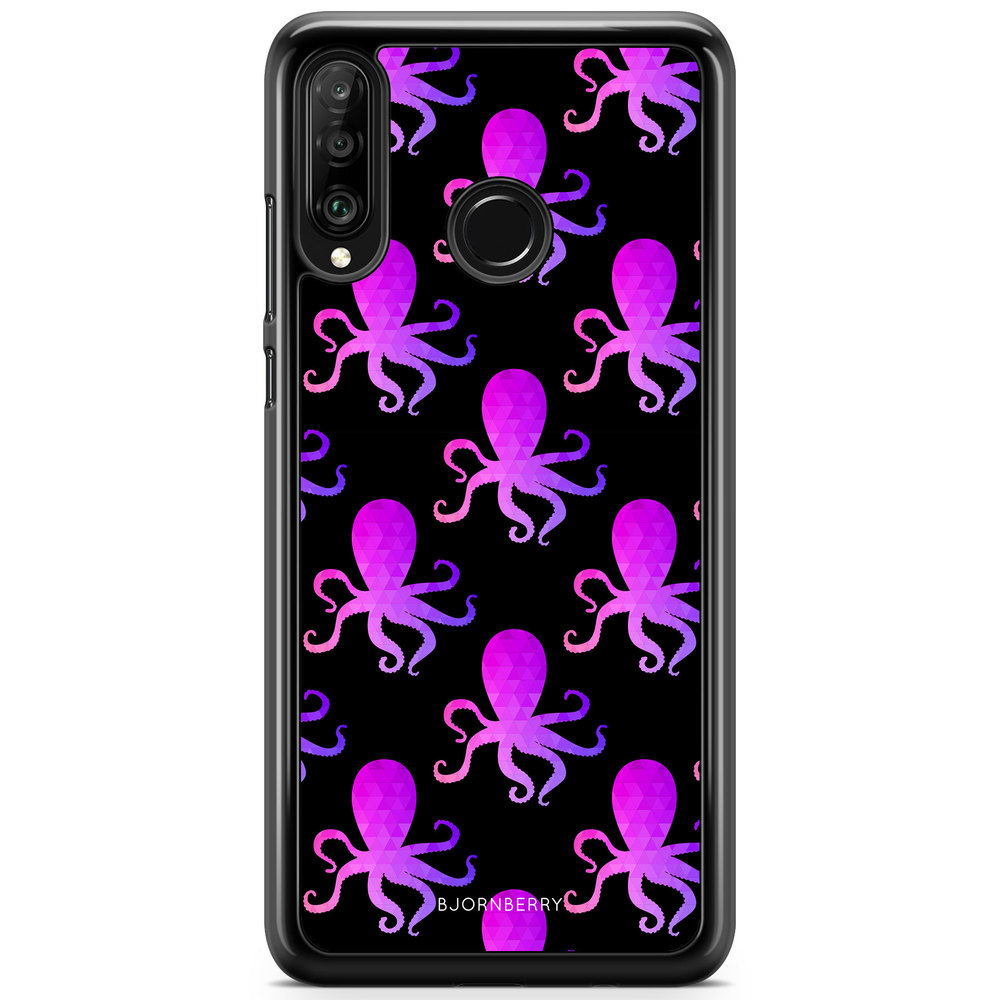 Huawei P30 Lite Case - Octopus Pattern