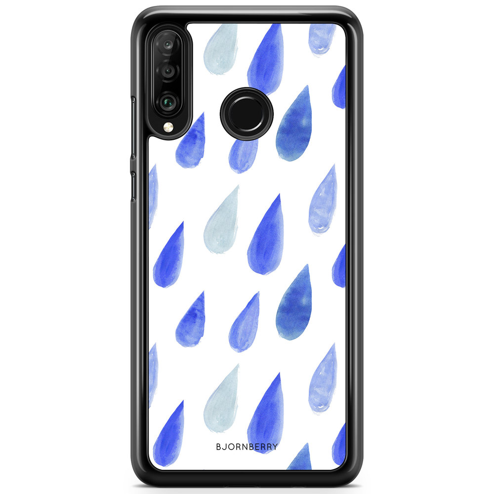 Huawei P30 Lite Case - Watercolor Rain
