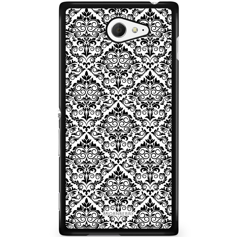 Sony Xperia M2 Aqua Case - Damask