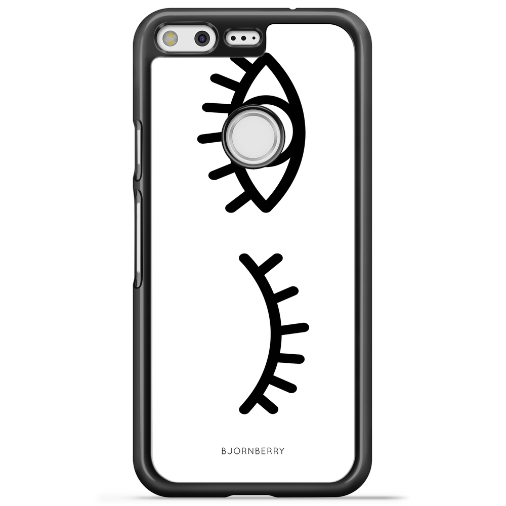 Google Pixel Case - Black Eyes
