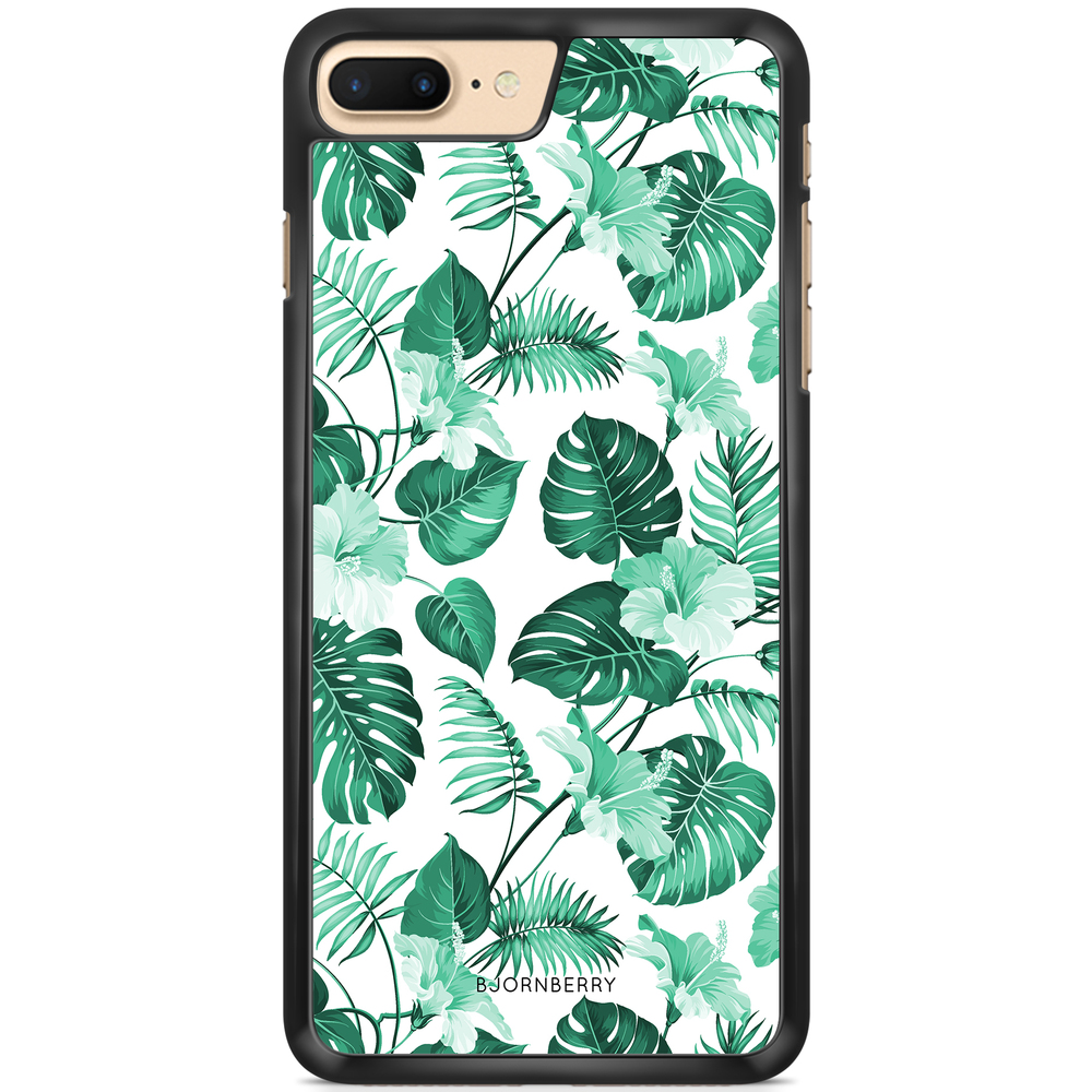 iPhone 7 Plus Case - Turquoise Flowers