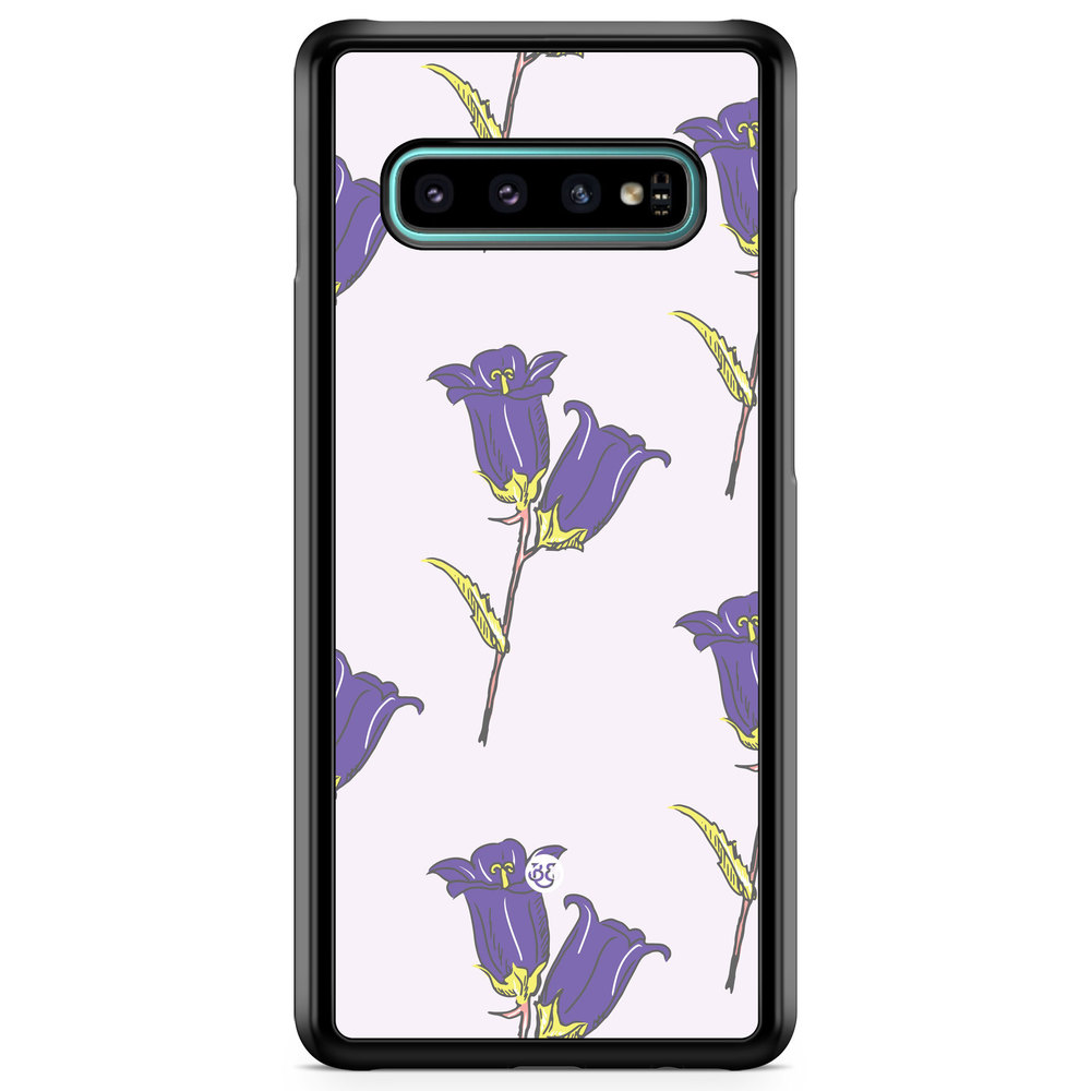 Samsung Galaxy S10 Plus Case - Wild Purple Flowers