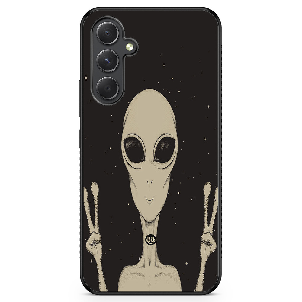 Samsung Galaxy A54 5G Case - Peace Alien