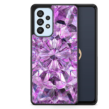 Samsung Galaxy A53 5G Case - Purple Crystals