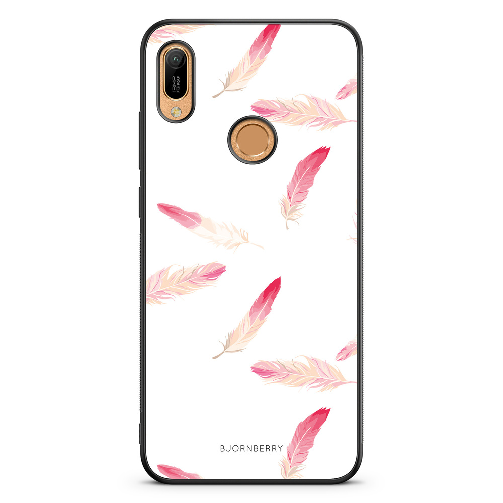 Huawei Y6 2019 Case - Feathers