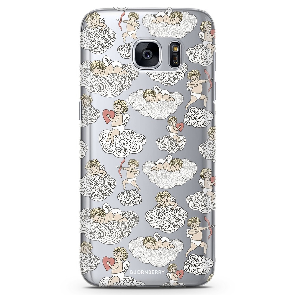 Samsung Galaxy S6 TPU Case - Angels and Clouds
