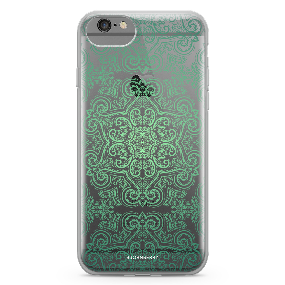 iPhone 6/6s Fashion Case - Green Retro Pattern