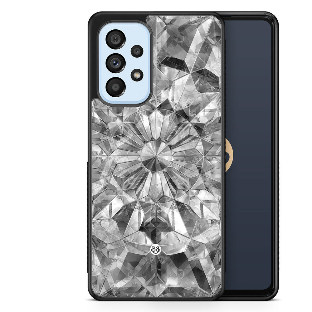 Samsung Galaxy A53 5G Case - Grey Crystals