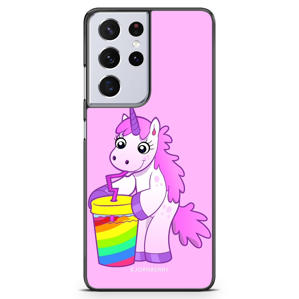Samsung Galaxy S21 Ultra Case - Drinking Unicorn