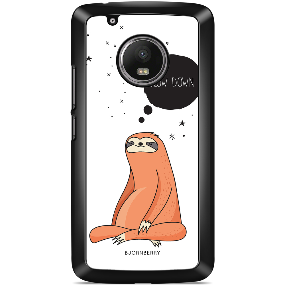 Moto G5 Plus Case - SLOW DOWN