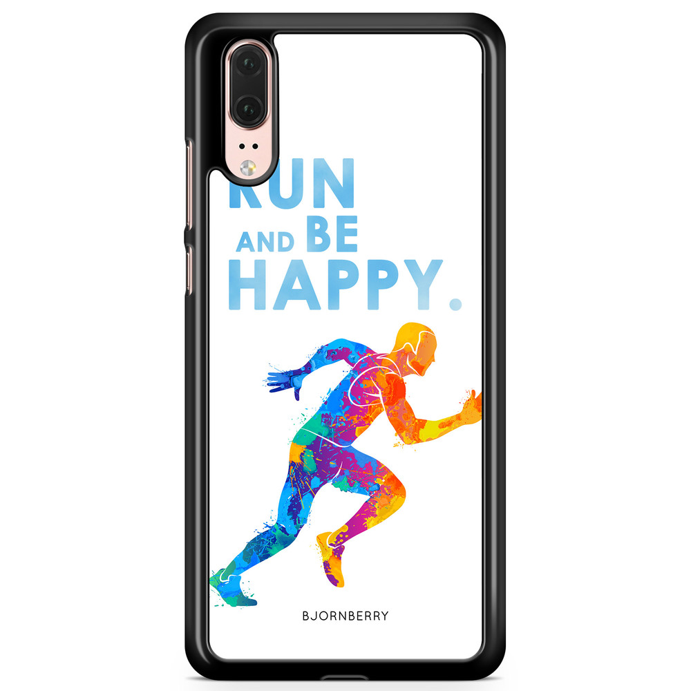 Huawei P20 Case - Run and be happy