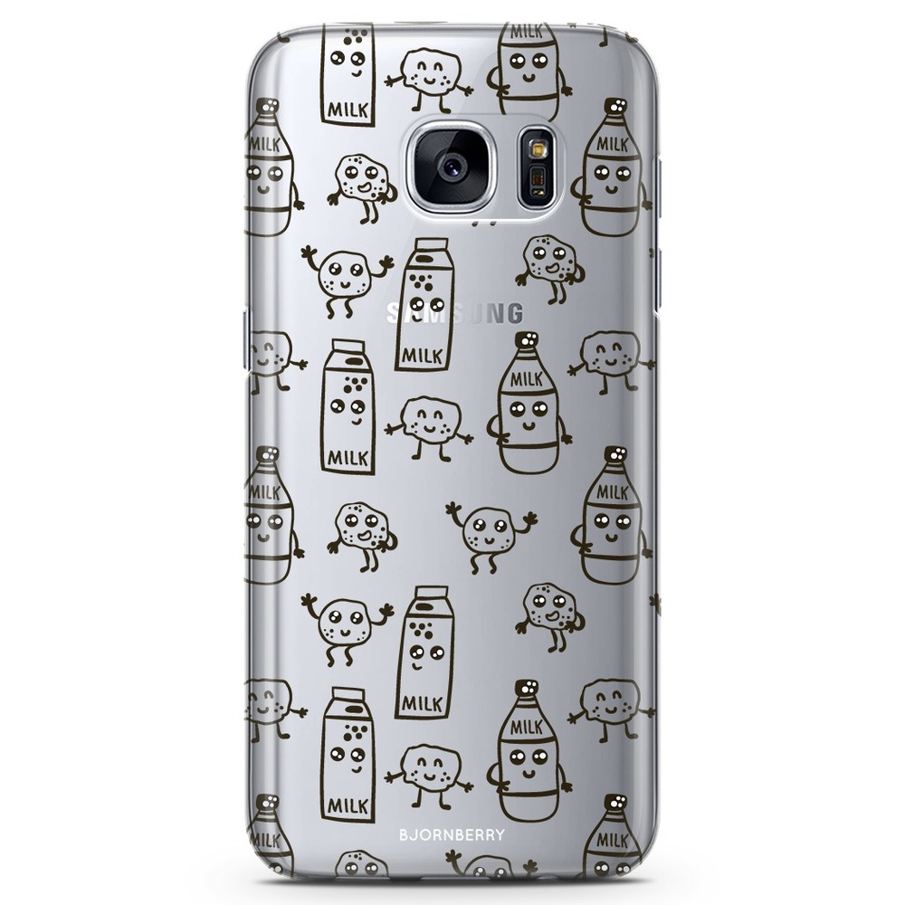 Samsung Galaxy S6 TPU Case - Milk and Cookies