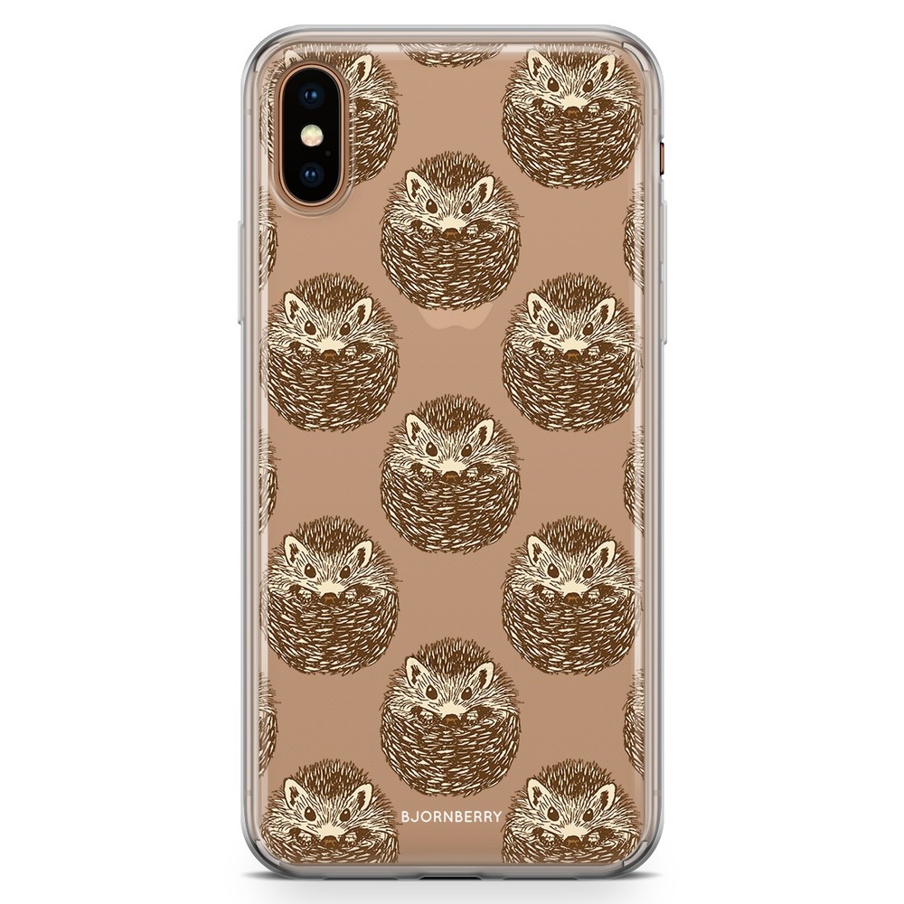 iPhone Xs Max Fashion Case - Small Hedgehogs