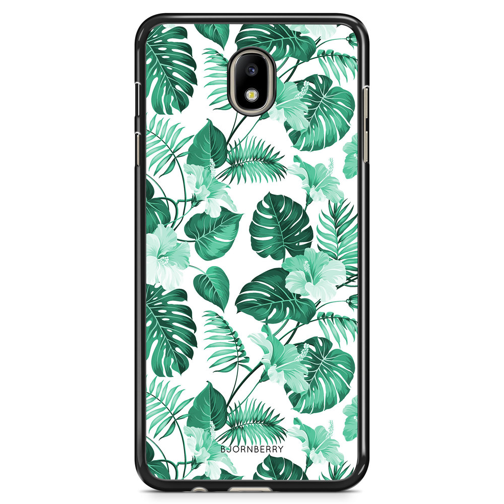 Samsung Galaxy J7 (2017) Case - Turquoise Flowers