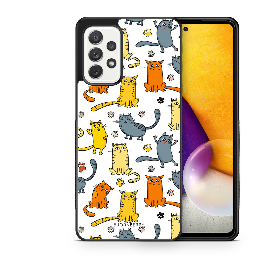 Samsung Galaxy A52/A52s 5G Case - Cat Pattern
