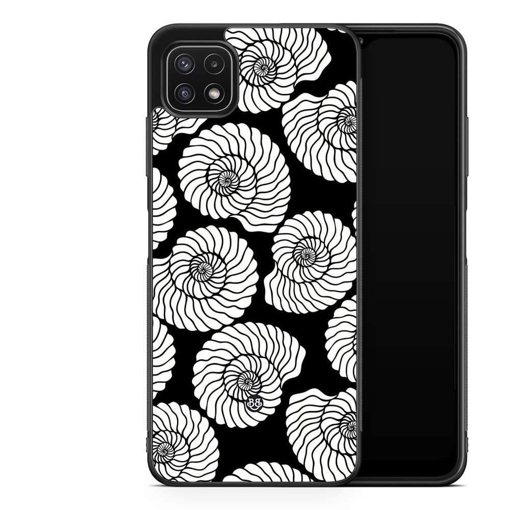 Samsung Galaxy A22 5G Case - Seashell BW