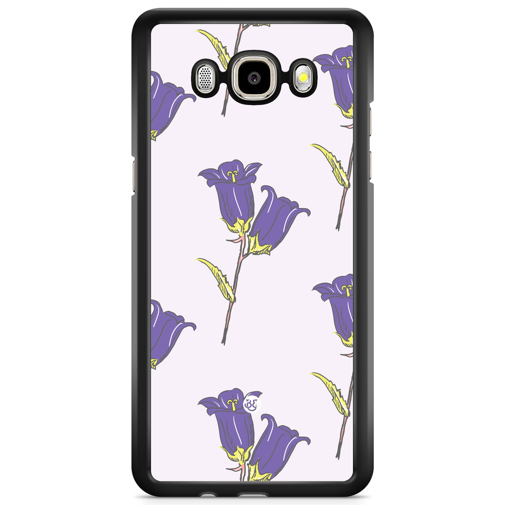 Samsung Galaxy J3 (2016) Skal - Vilda Lila Blommor