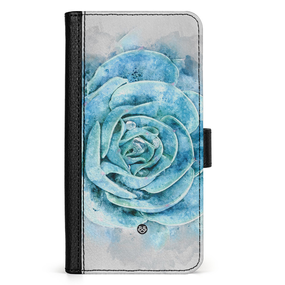 Nothing Phone (2) Wallet Case - Blue Cactus