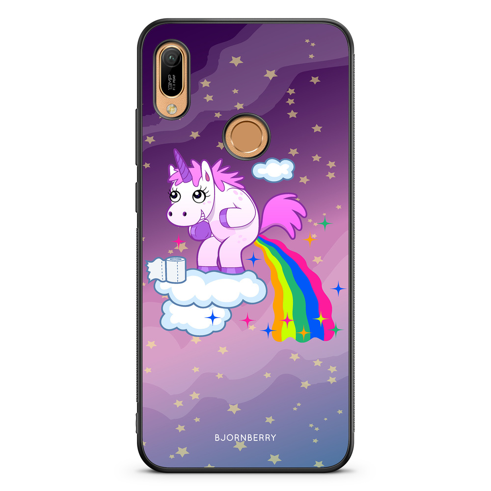 Huawei Y6 2019 Case - Pooping Unicorn