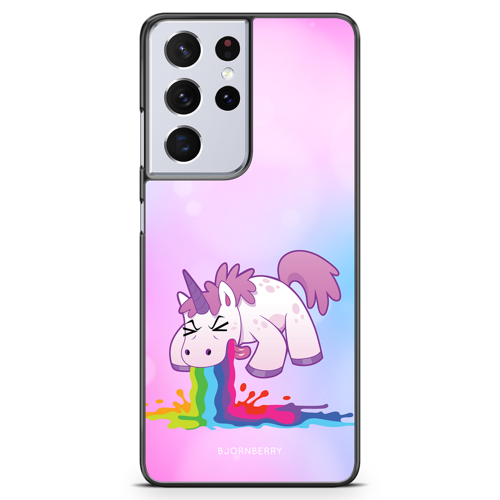 Samsung Galaxy S21 Ultra Case - Puking Unicorn