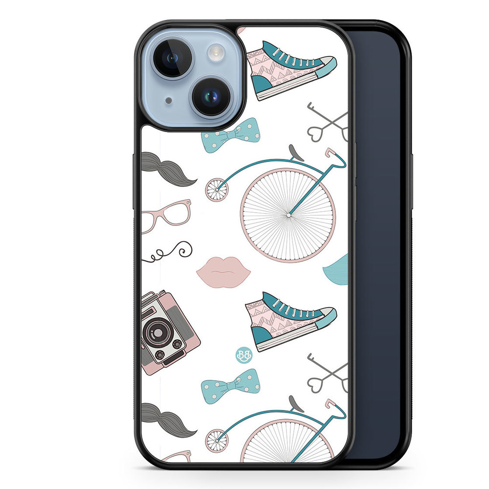 iPhone 14 Plus Case - Hipster Pattern