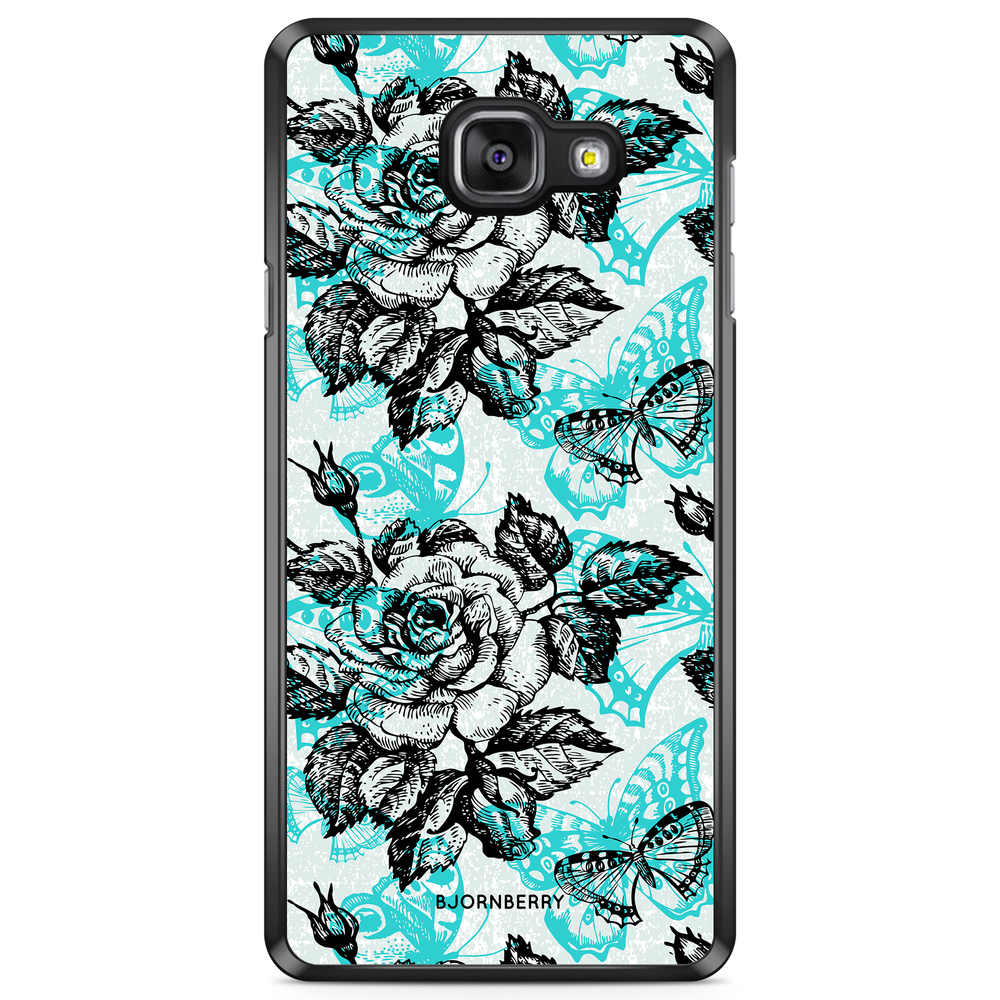 Samsung Galaxy A5 6 (2016) Case - Roses & Butterflies