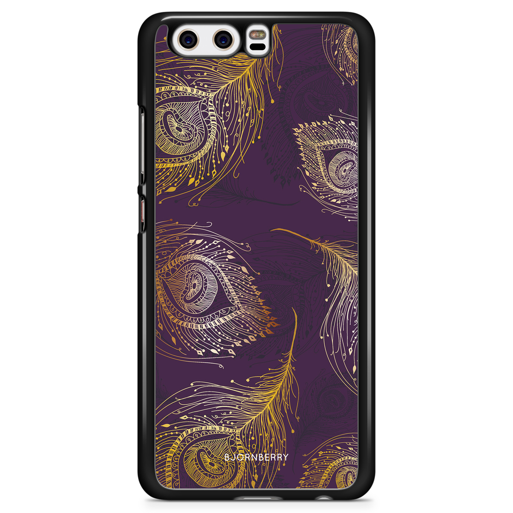 Huawei P10 Case - Peacock Feathers