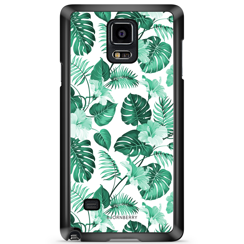Samsung Galaxy Note 4 Case - Turquoise Flowers