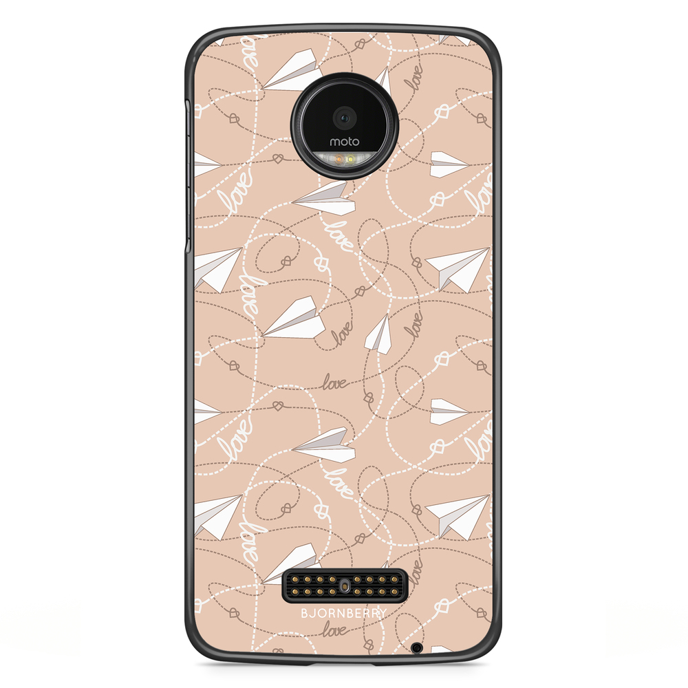 Moto Z2 Play Skal - Pappersflygplan