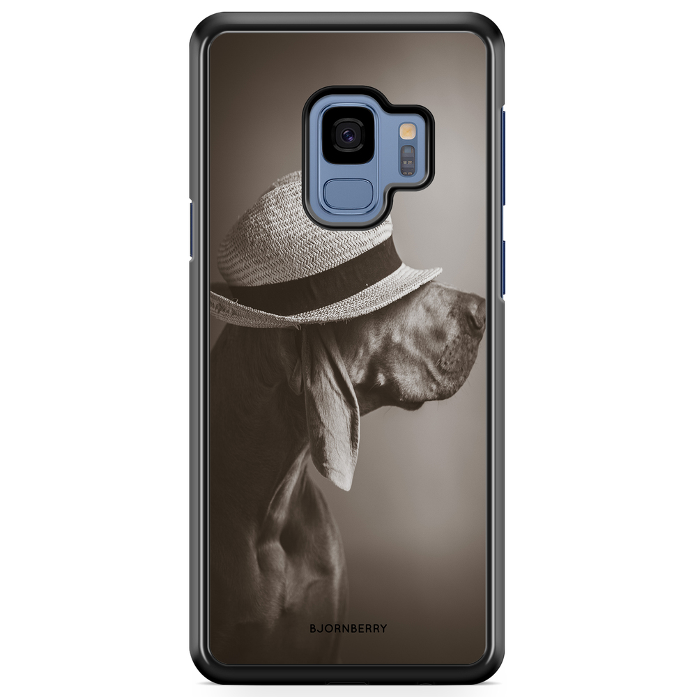 Samsung Galaxy S9 Case - Dog With Hat