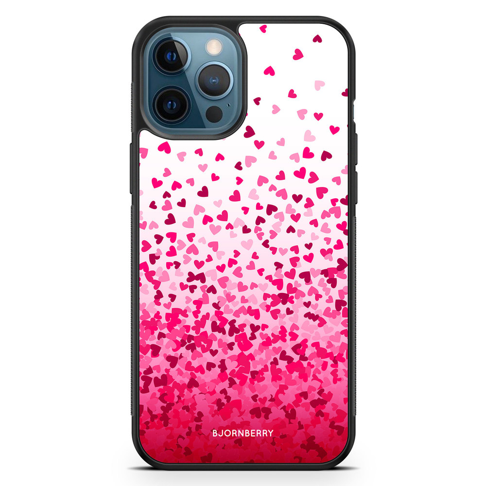 iPhone 12 Pro Case - Heart Confetti