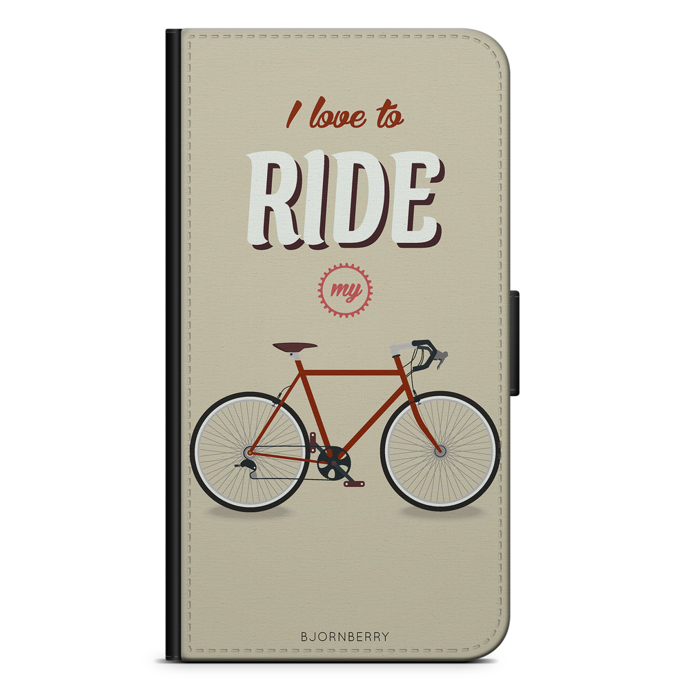 Samsung Galaxy A52 / A52s Plånboksfodral - Ride My Bicycle | Mobilskal & Mobilfodral BJORNBERRY