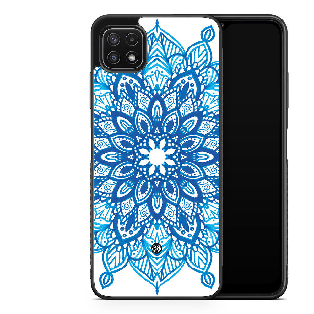 Samsung Galaxy A22 5G Case - Blue Mandala