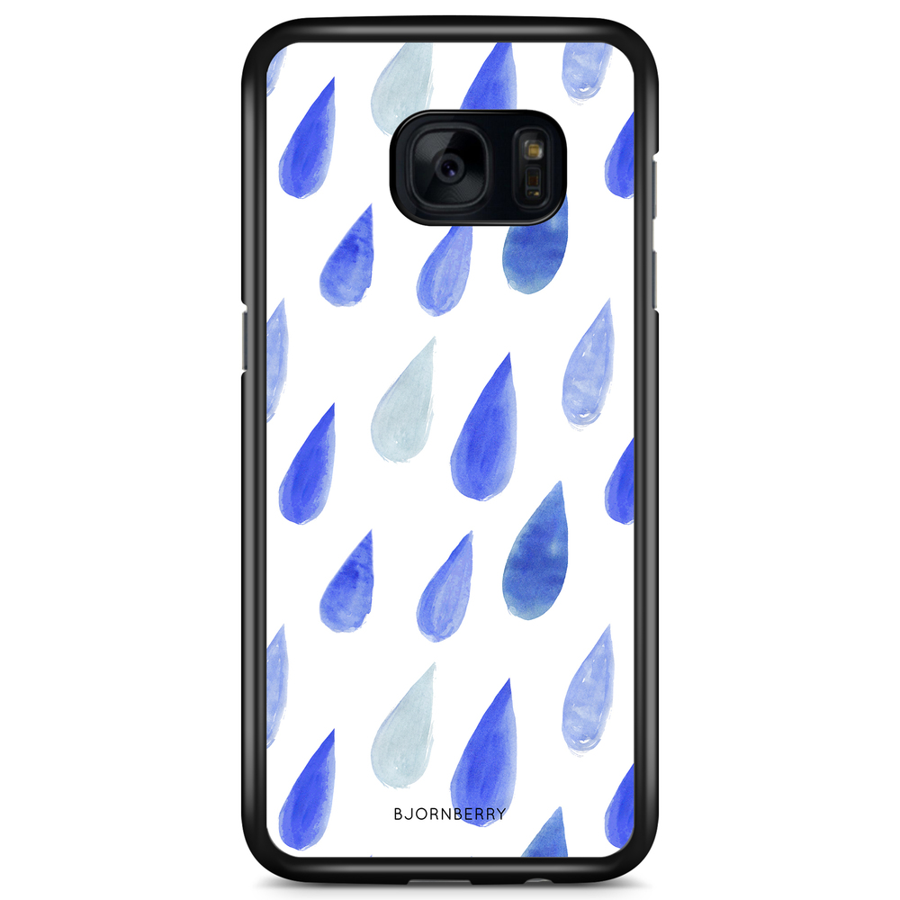 Samsung Galaxy S7 Edge Case - Watercolor Rain