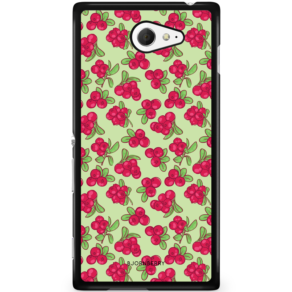 Sony Xperia M2 Aqua Case - Lingonberries