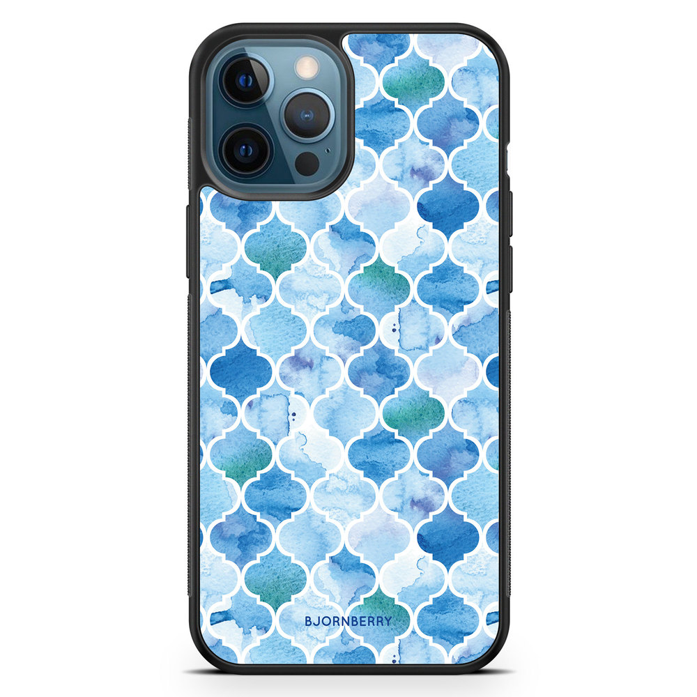 iPhone 12 Pro Case - Watercolour Moroccan