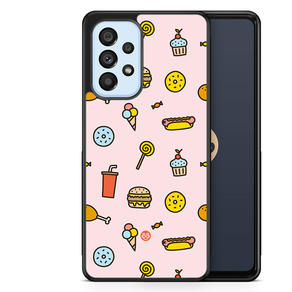 Samsung Galaxy A53 5G Case - Junk food Pattern