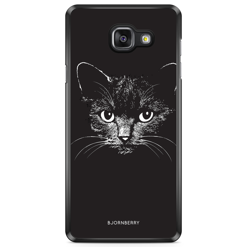 Samsung Galaxy A5 6 (2016) Case - Black/White Cat